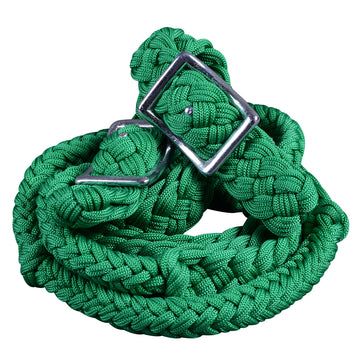 1" X 8Ft Hilason Braided Poly Barrel Horse Racing Flat Reins